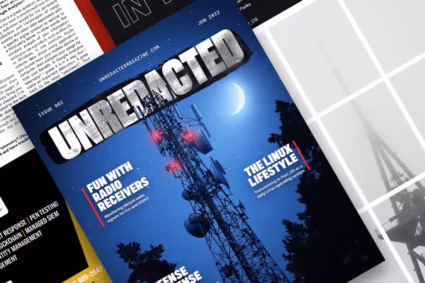 Digital magazine layout.