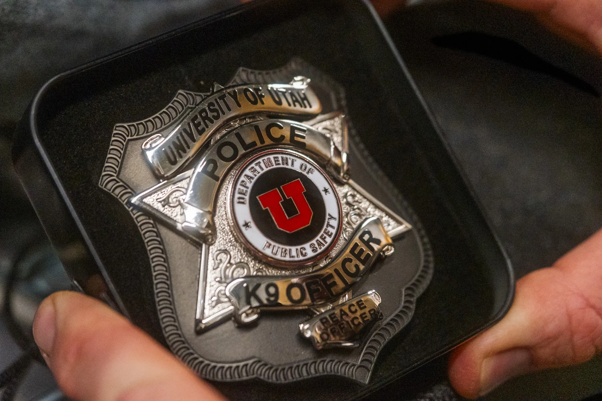University of Utah Police Department uniform patch design