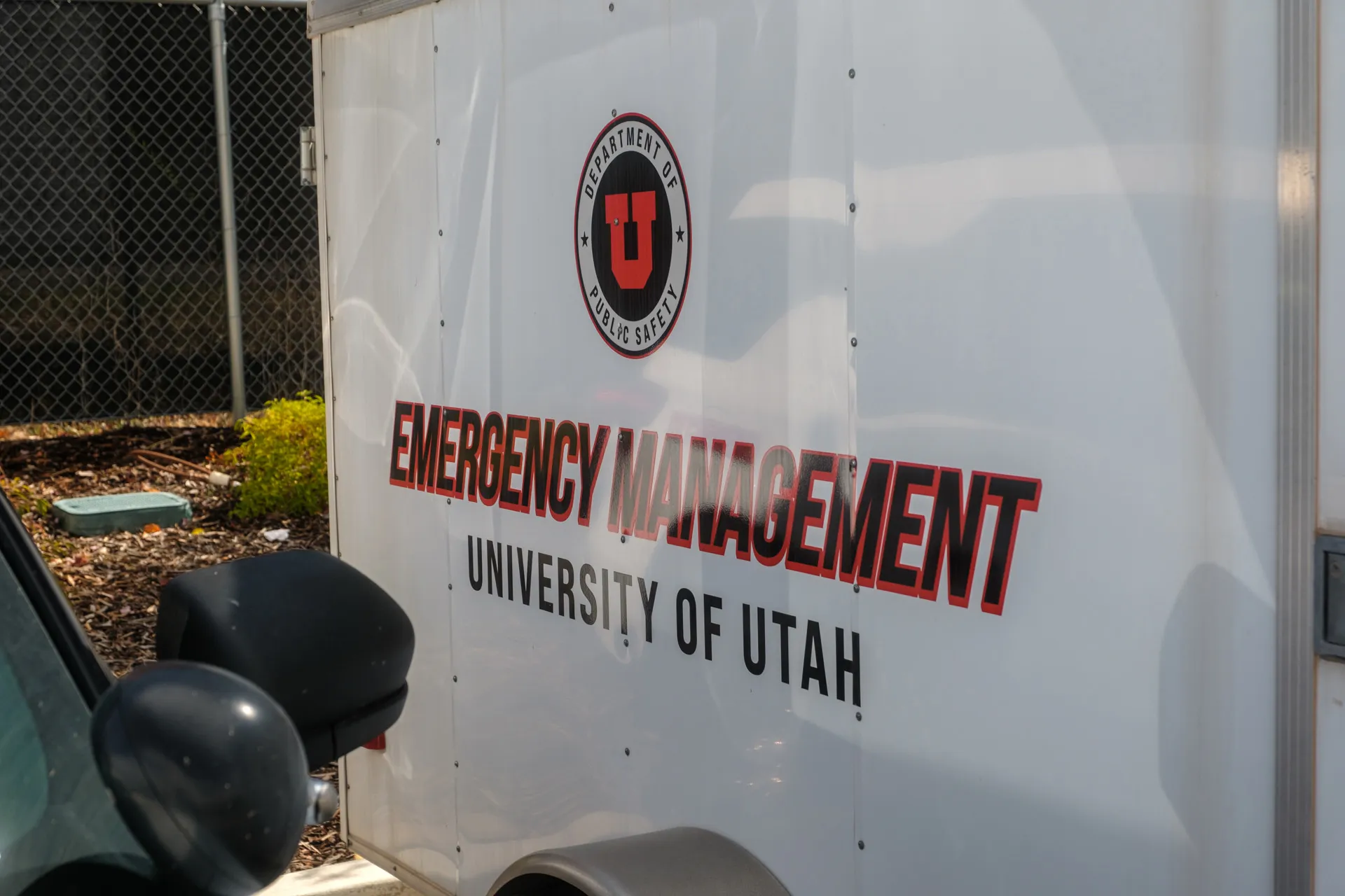 University of Utah Police Department emergency trailer design