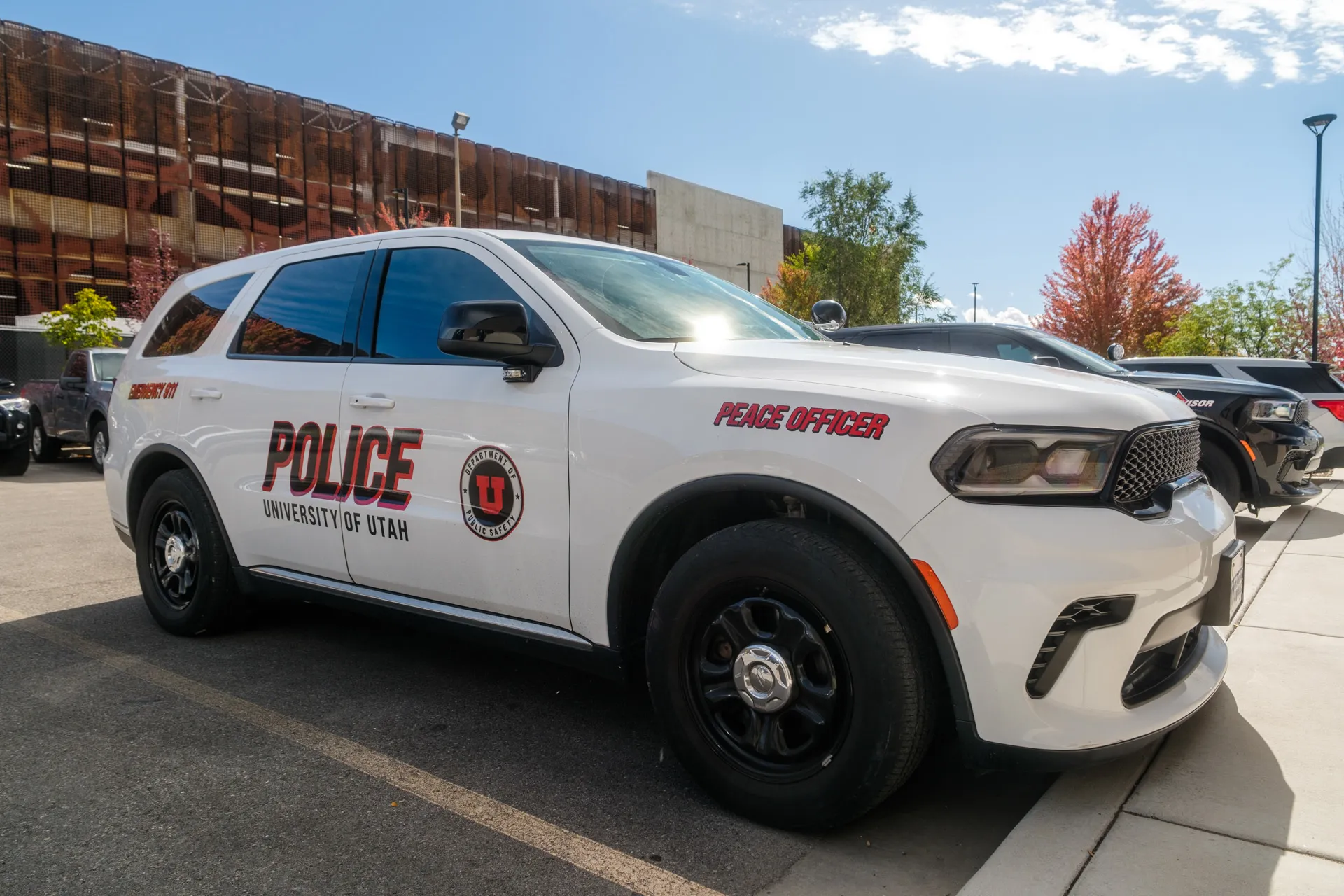 University of Utah Police Department patrol car design