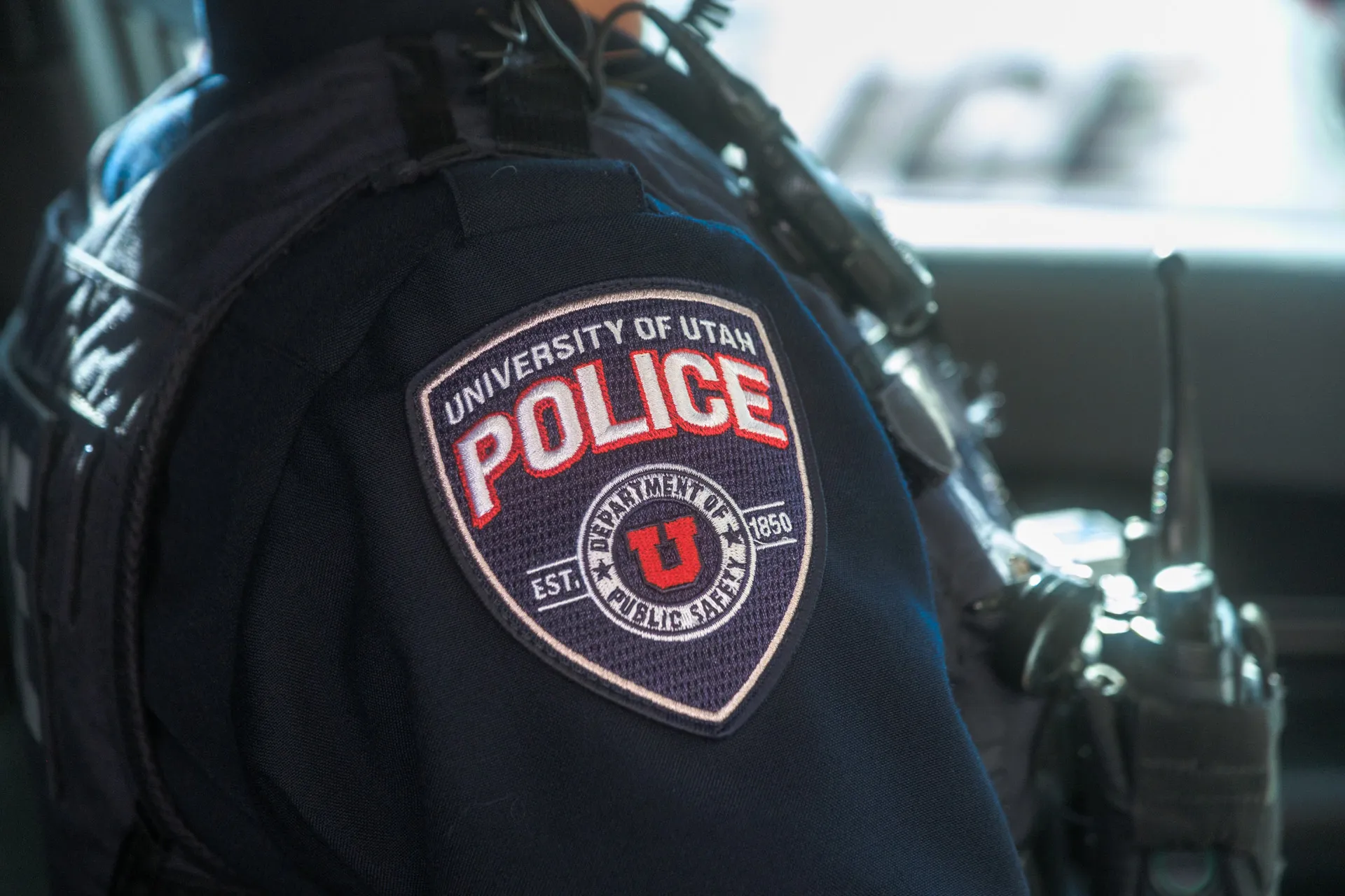 University of Utah Police Department uniform patch design