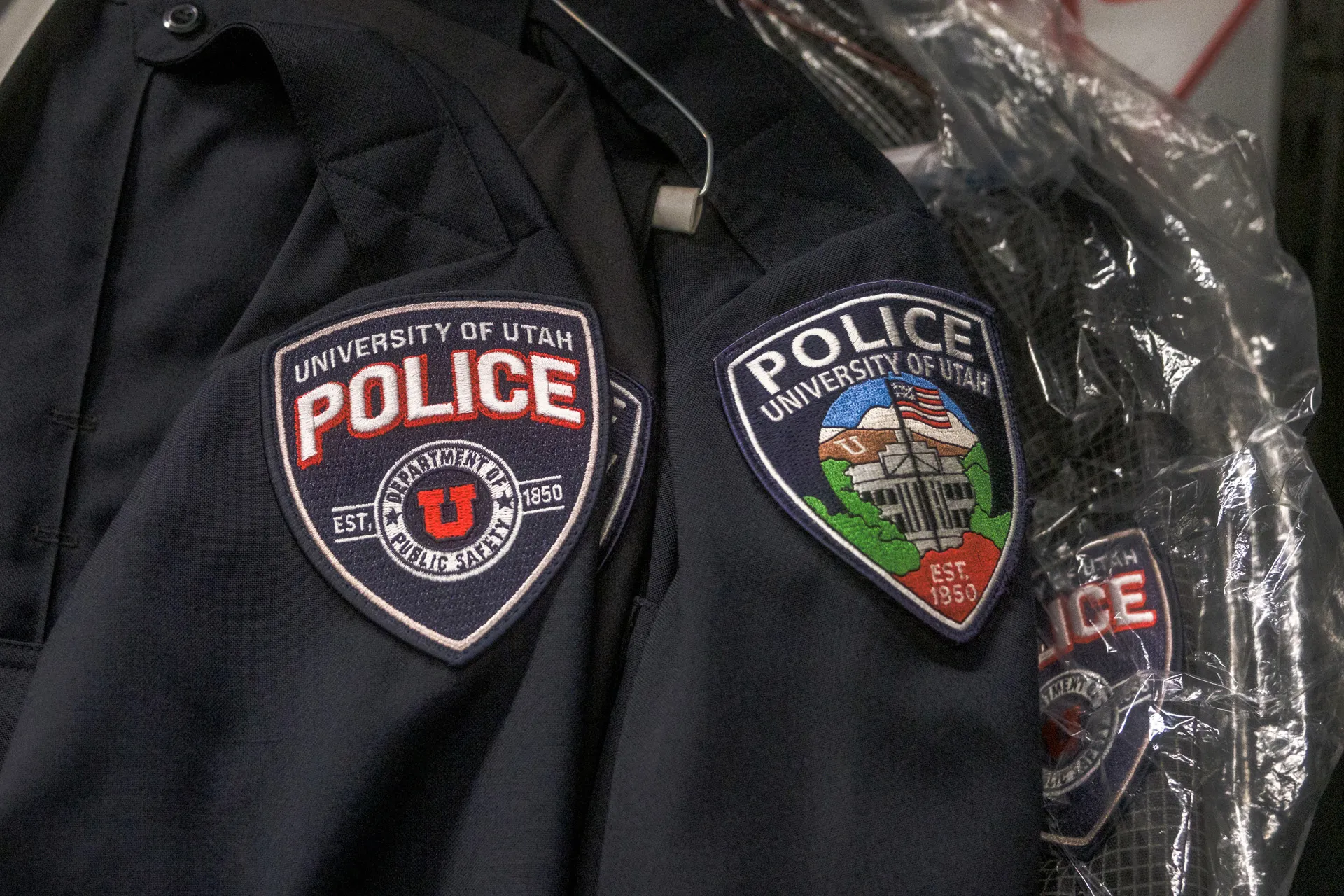 University of Utah Police Department uniform patch design